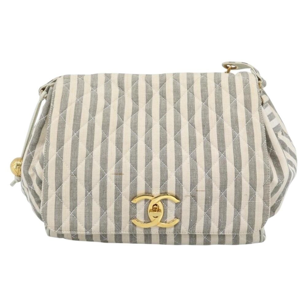 Chanel Matelasse Shoulder Bag Blue
